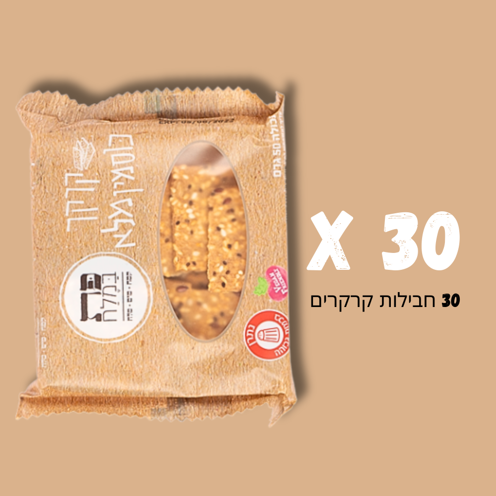 קרקר כוסמין בקטנה